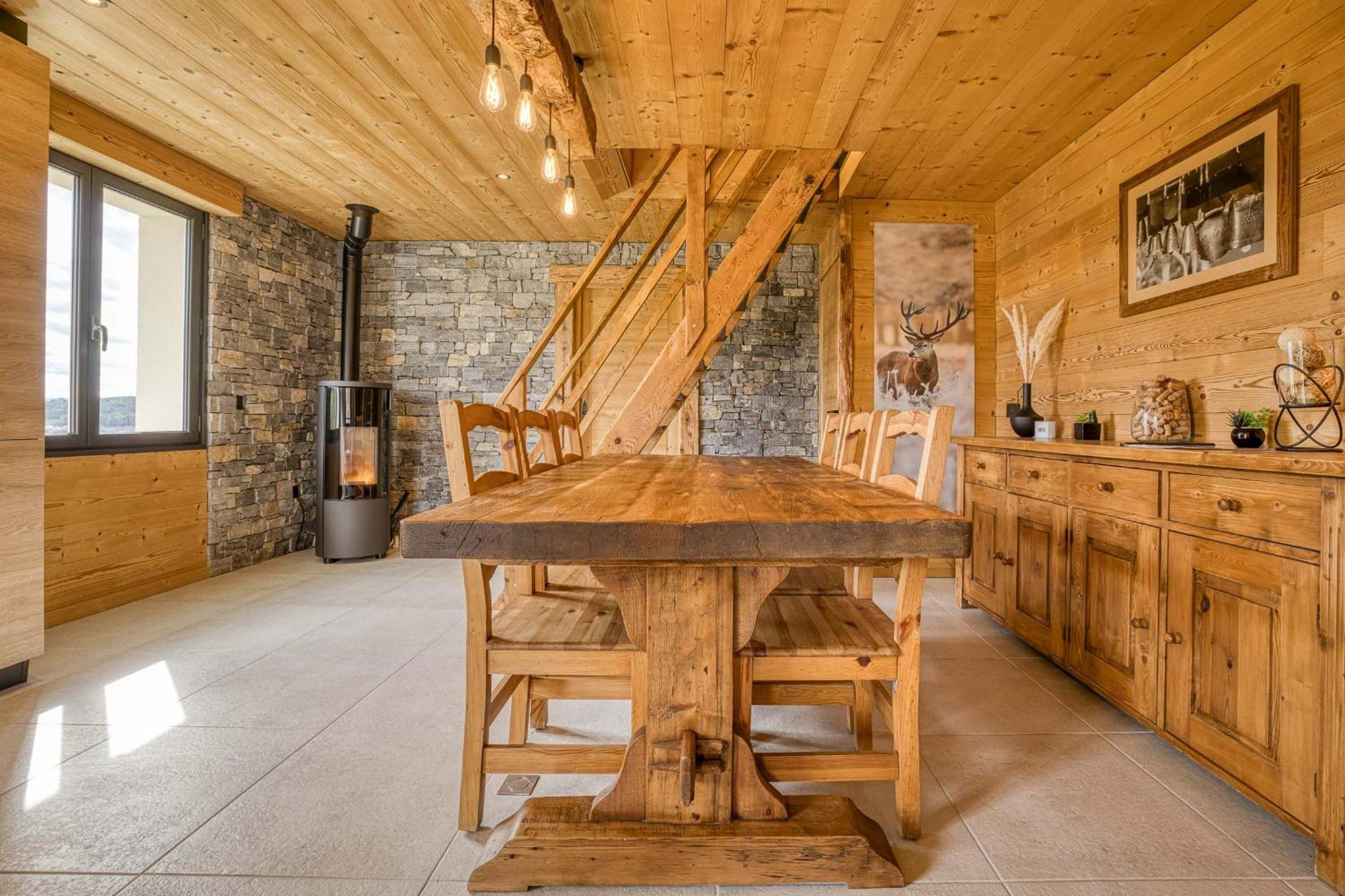 Ferienwohnung Le Chamois, Chez Le Charpentier D'Antan, La Chaleur Du Bois, Le Calme De La Campagne Epagny Metz-Tessy Exterior foto